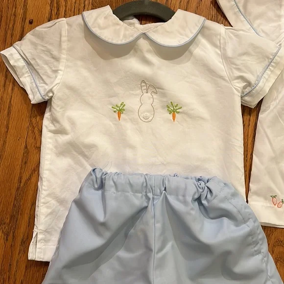 Little English & the Proper Peony - boys 18 months Easter clothes